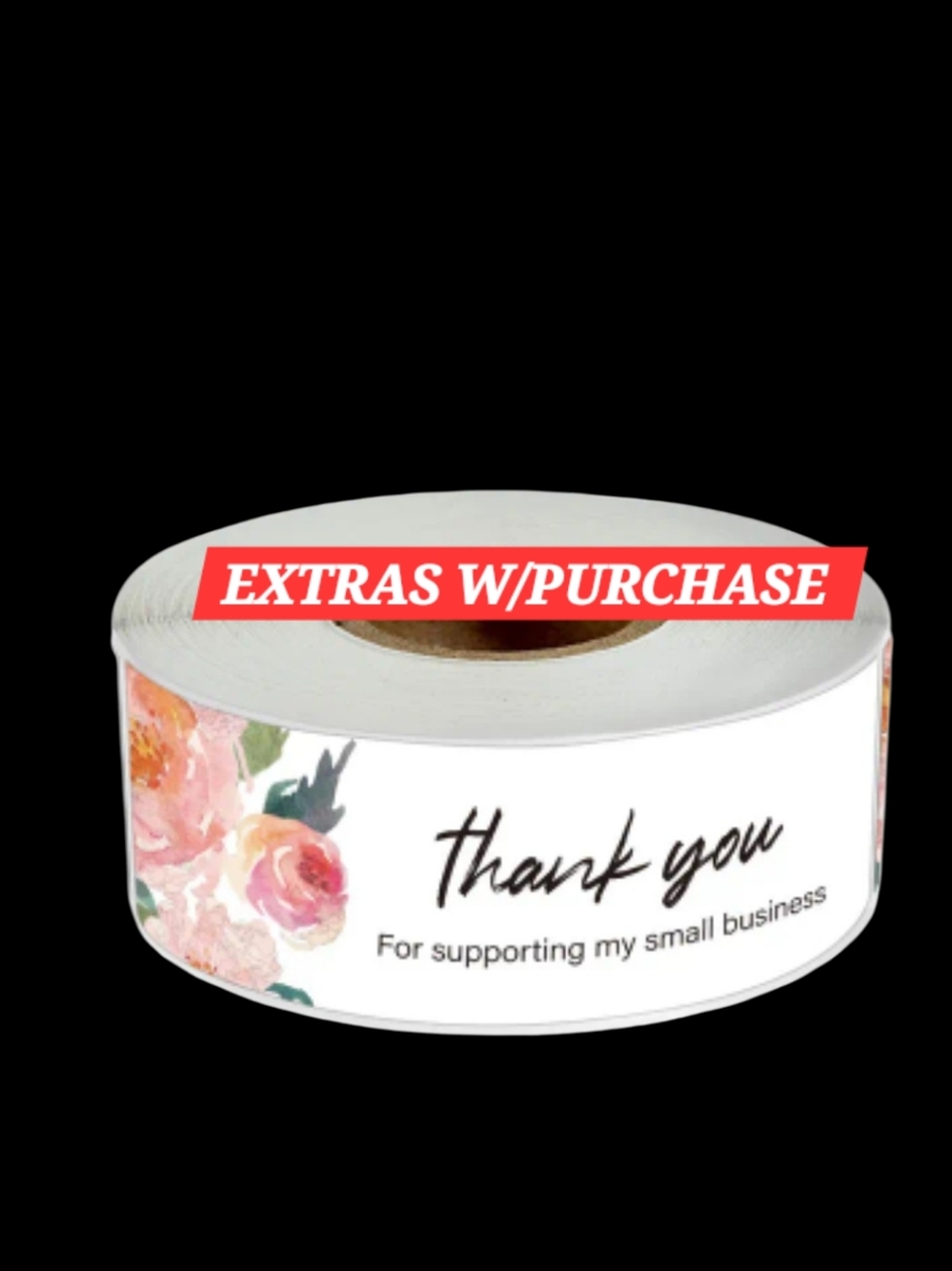 120ct. Floral "Thank You" Bonus 3 Random Polymailers